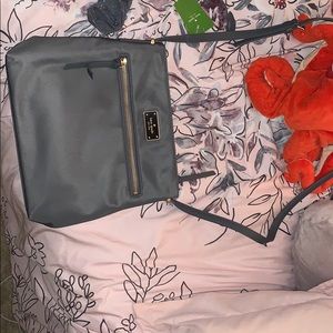 Grey crossbody purse